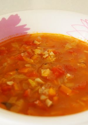 野菜たっぷりミネストローネ-レシピのメイン写真
