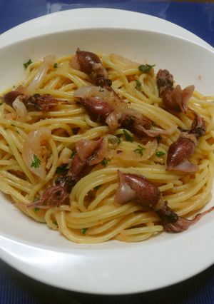 ホタルイカと明太子のパスタ-レシピのメイン写真
