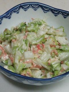 しゃきしゃき♪白菜と桜えびの柚子サラダ-レシピのメイン写真