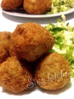 素材の味♪里芋とごぼうのコロッケ-レシピのメイン写真