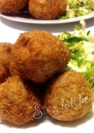 素材の味♪里芋とごぼうのコロッケ-レシピのメイン写真