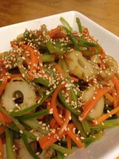 セロリのきんぴら-レシピのメイン写真
