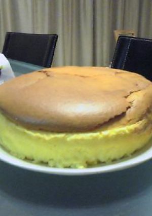 スフレチーズケーキ-レシピのメイン写真