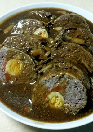 フライパンで作るミートローフロール-レシピのメイン写真