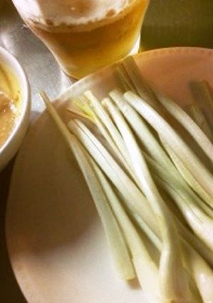 島らっきょうとクリーム味噌-レシピのメイン写真