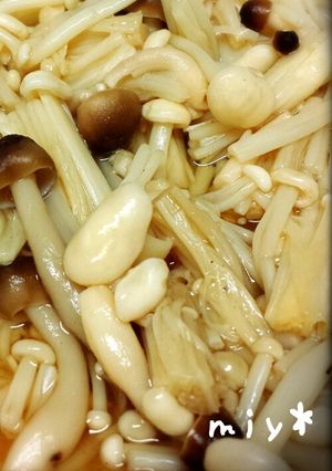 レンジdeきのこの甘酢煮-レシピのメイン写真