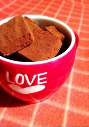 (๑′ᴗ‵๑)生チョコ-レシピのメイン写真