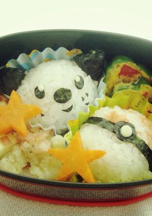 ポケモン★ミジュマル♪キャラ弁-レシピのメイン写真