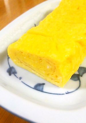 簡単☆我が家の甘くない卵焼き-レシピのメイン写真
