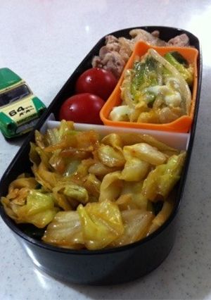 キャベツとニラのピリ辛おひたし-レシピのメイン写真