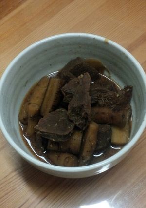 ○○家特産ケロちゃんの鹿肉味噌煮込み-レシピのメイン写真