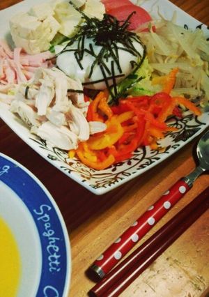 山盛りサラダ-レシピのメイン写真