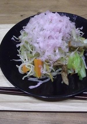 愛媛の恵の塩焼そば-レシピのメイン写真