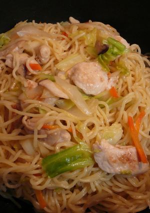 ネギたっぷり　塩焼きそば-レシピのメイン写真