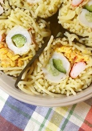 地元きゅうりで太巻きそば-レシピのメイン写真