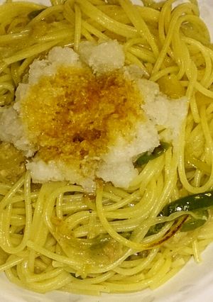 まっちんちのツナおろしスパ-レシピのメイン写真