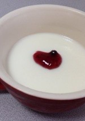 甘さひかえめ、牛乳ゼリー！ママの味♪-レシピのメイン写真
