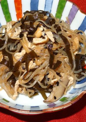 いつもの常備菜 白滝と昆布のさっと煮-レシピのメイン写真