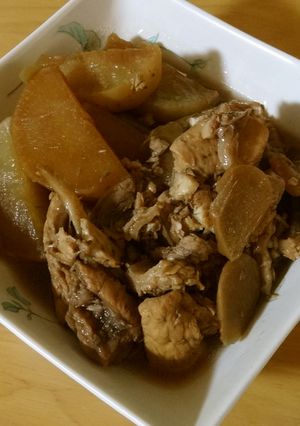 大根とあらの甘辛煮-レシピのメイン写真