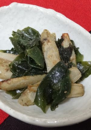 いつもの常備菜　わかめとごぼうのナムル-レシピのメイン写真