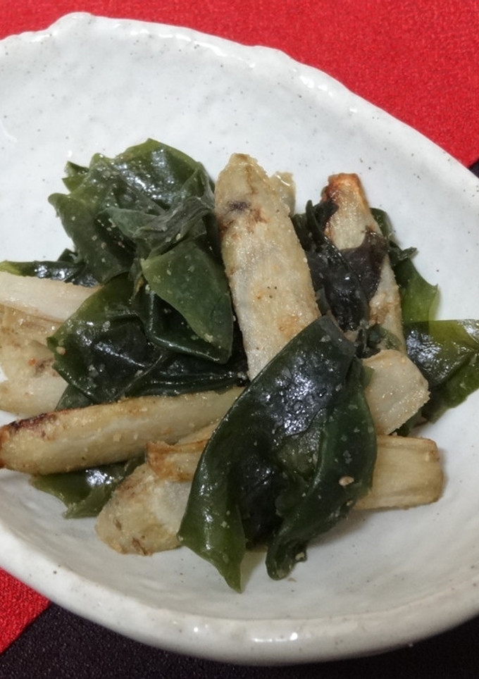 いつもの常備菜　わかめとごぼうのナムル-レシピのメイン写真