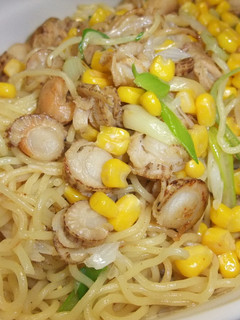 ベビーホタテとコーンの焼きそば♪-レシピのメイン写真