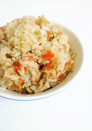 体ぽかぽかしょうがの炊き込みご飯-レシピのメイン写真
