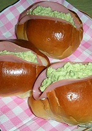 アボカドディップサンド-レシピのメイン写真