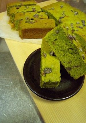 抹茶とホワイトチョコのブラウニーケーキ-レシピのメイン写真