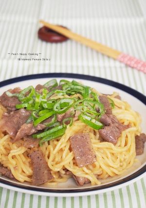 関西どてやき風甘味噌焼きそば-レシピのメイン写真