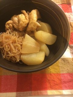 大根♡油揚げ♡白滝の煮物-レシピのメイン写真