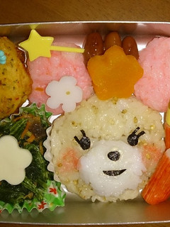 キャラ弁ガーリーベア-レシピのメイン写真