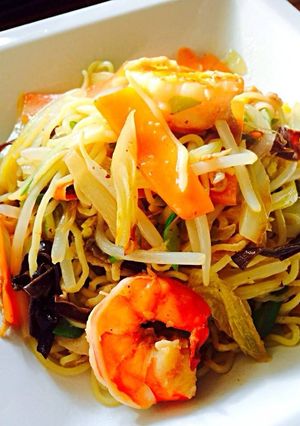 長崎の太麺皿うどん風焼きそば-レシピのメイン写真
