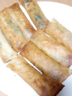 鶏むね肉とチーズのゆずこしょう春巻き-レシピのメイン写真