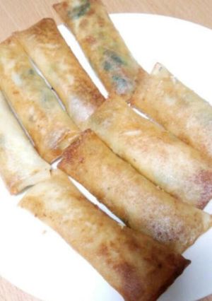 鶏むね肉とチーズのゆずこしょう春巻き-レシピのメイン写真