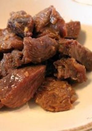 鹿肉のしぐれ煮-レシピのメイン写真