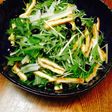 水菜と大根の和風サラダ♪