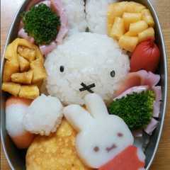 รูปของ キャラ弁☆ミッフィーちゃん♪