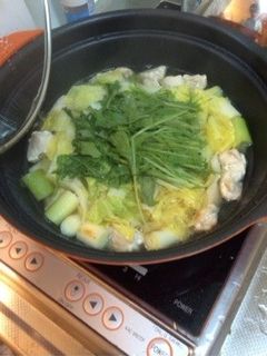 味覇で作る簡単水炊き鍋!-レシピのメイン写真