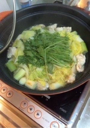 味覇で作る簡単水炊き鍋！-レシピのメイン写真