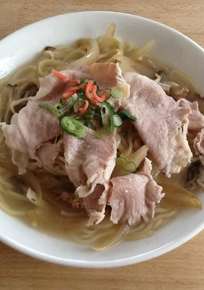 博多とんこつ汁焼きそば-レシピのメイン写真