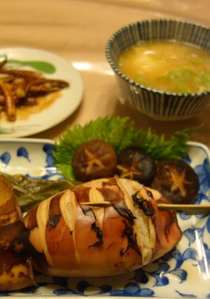 生姜飯を使ったイカ飯-レシピのメイン写真