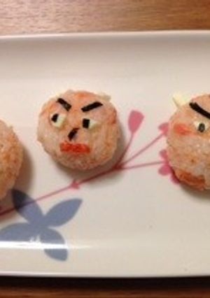 簡単!鬼ぎり(*^_^*)-レシピのメイン写真