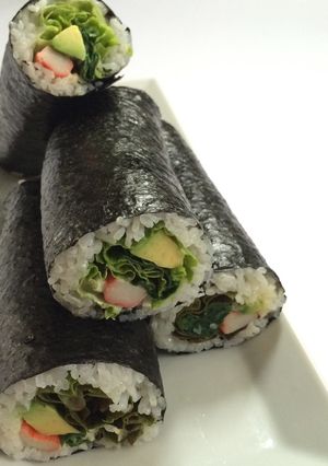 簡単サラダ恵方巻-レシピのメイン写真