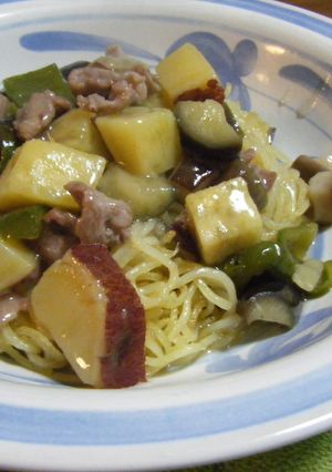 九州野菜であんかけ焼きそば-レシピのメイン写真