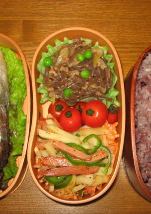 毎日のお弁当（29）ポテト炒め-レシピのメイン写真