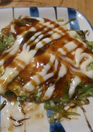 キャベツと卵で♪お好み焼き-レシピのメイン写真