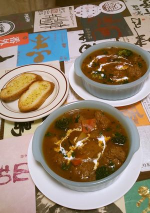 ふわふわミートボールシチュー-レシピのメイン写真