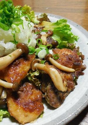 梅風味　ブリの香味おろしたれ　どすぇ-レシピのメイン写真