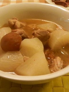 大根と鶏ももの塩煮ほんのり梅風味-レシピのメイン写真
